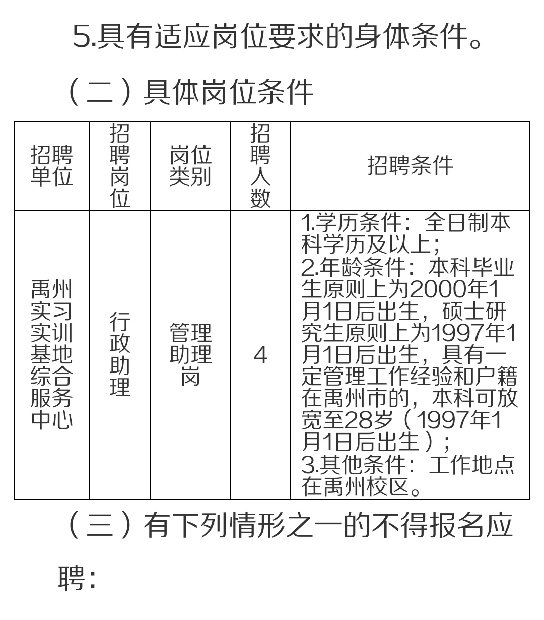 郑州轻工业大学禹州实习实训基地招聘助理