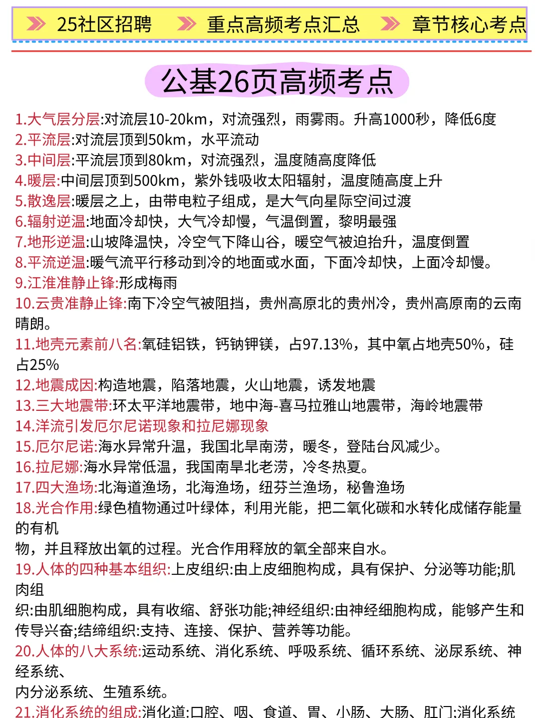 25绵阳安州区社区工作者招聘，大概率考这些