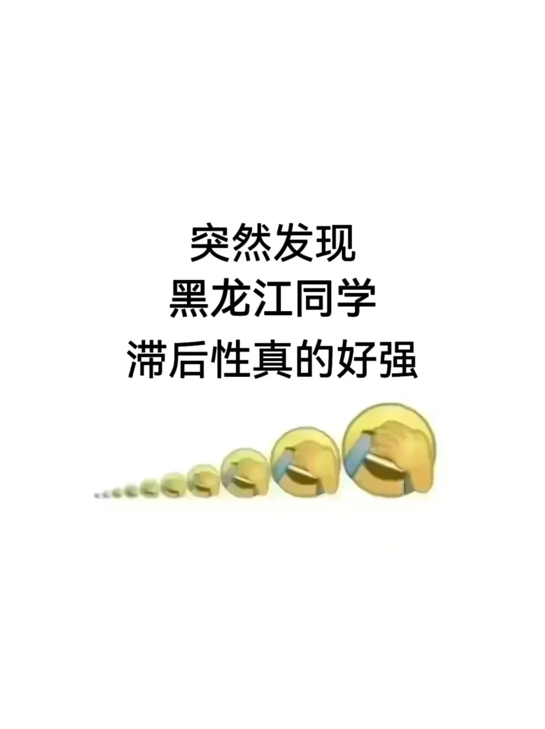 不是，黑龙江的同学你在迷茫个什么劲啊