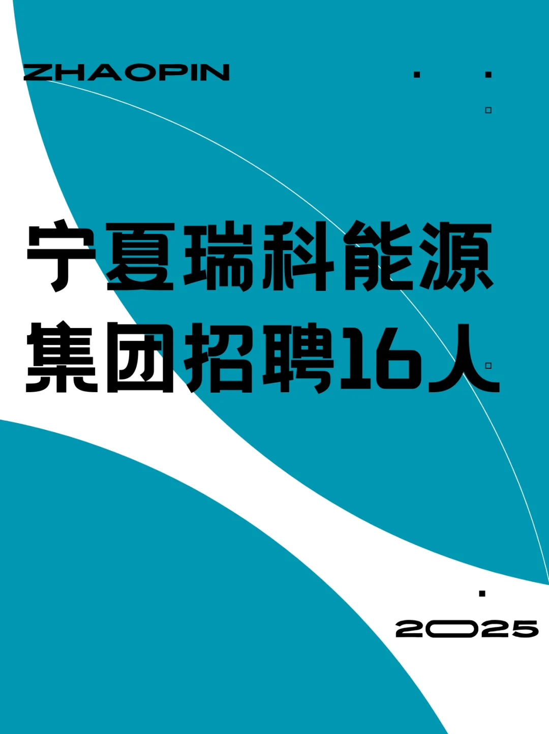 宁夏瑞科能源集团招聘