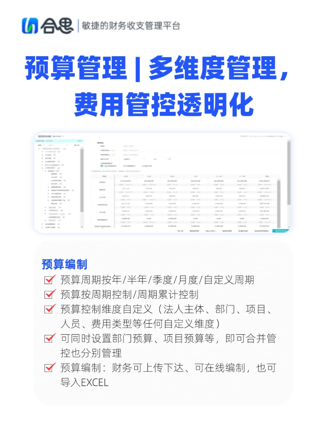 预算编制不再是财务的独角戏