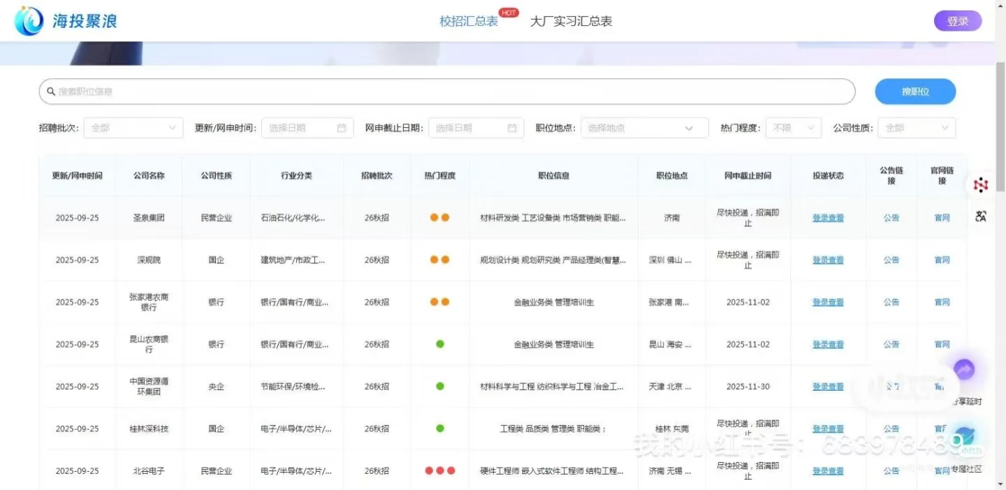 秋招信息过载？这份精准投递指南，帮你高效