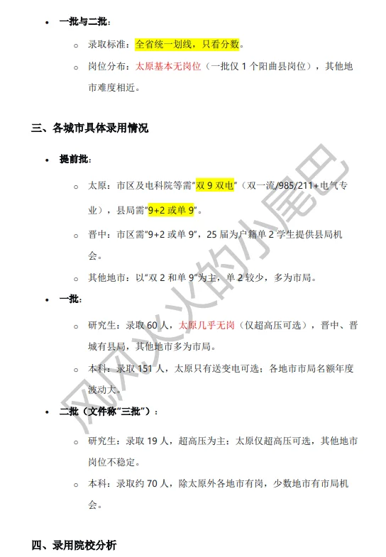 说点大家搜不到的--山西电网