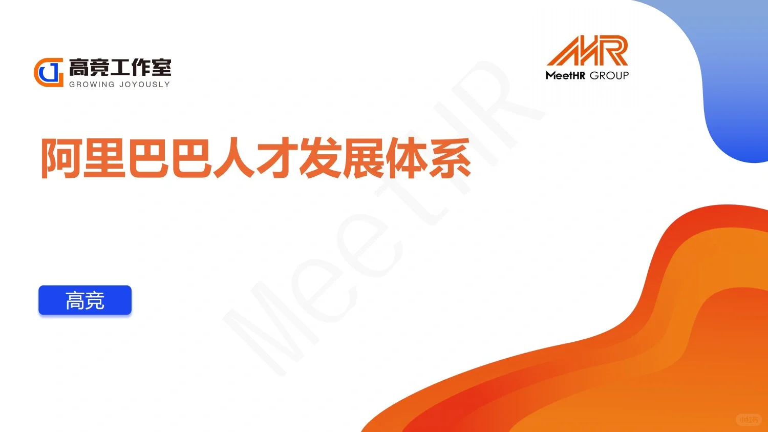 大厂实践：阿里巴巴人才发展体系_26页