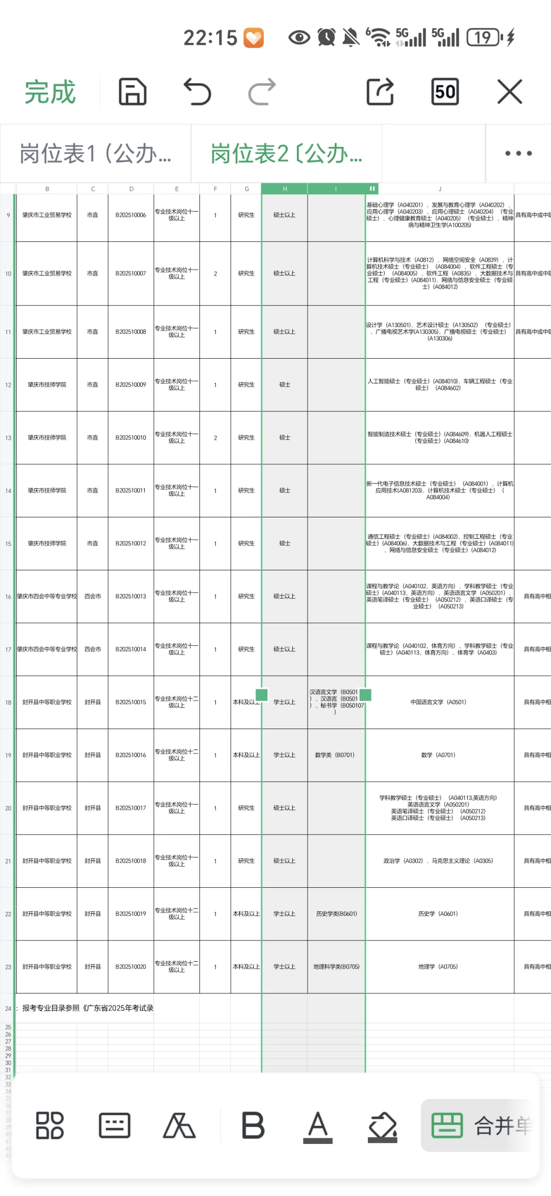 广东某技师学院，硕士有编制，要寒暑假的冲