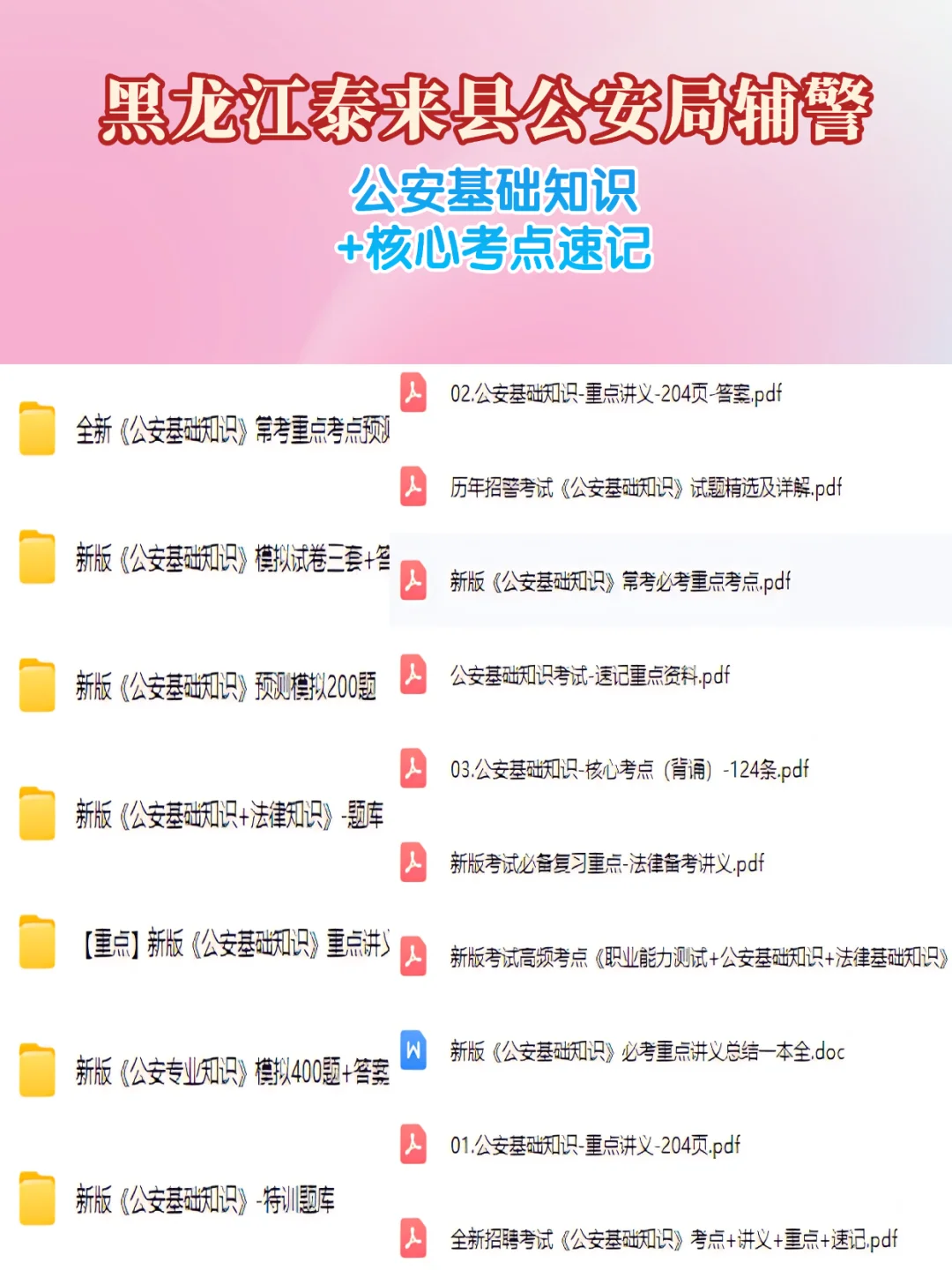 不是老铁，泰来县公安辅警真题和刷题库真