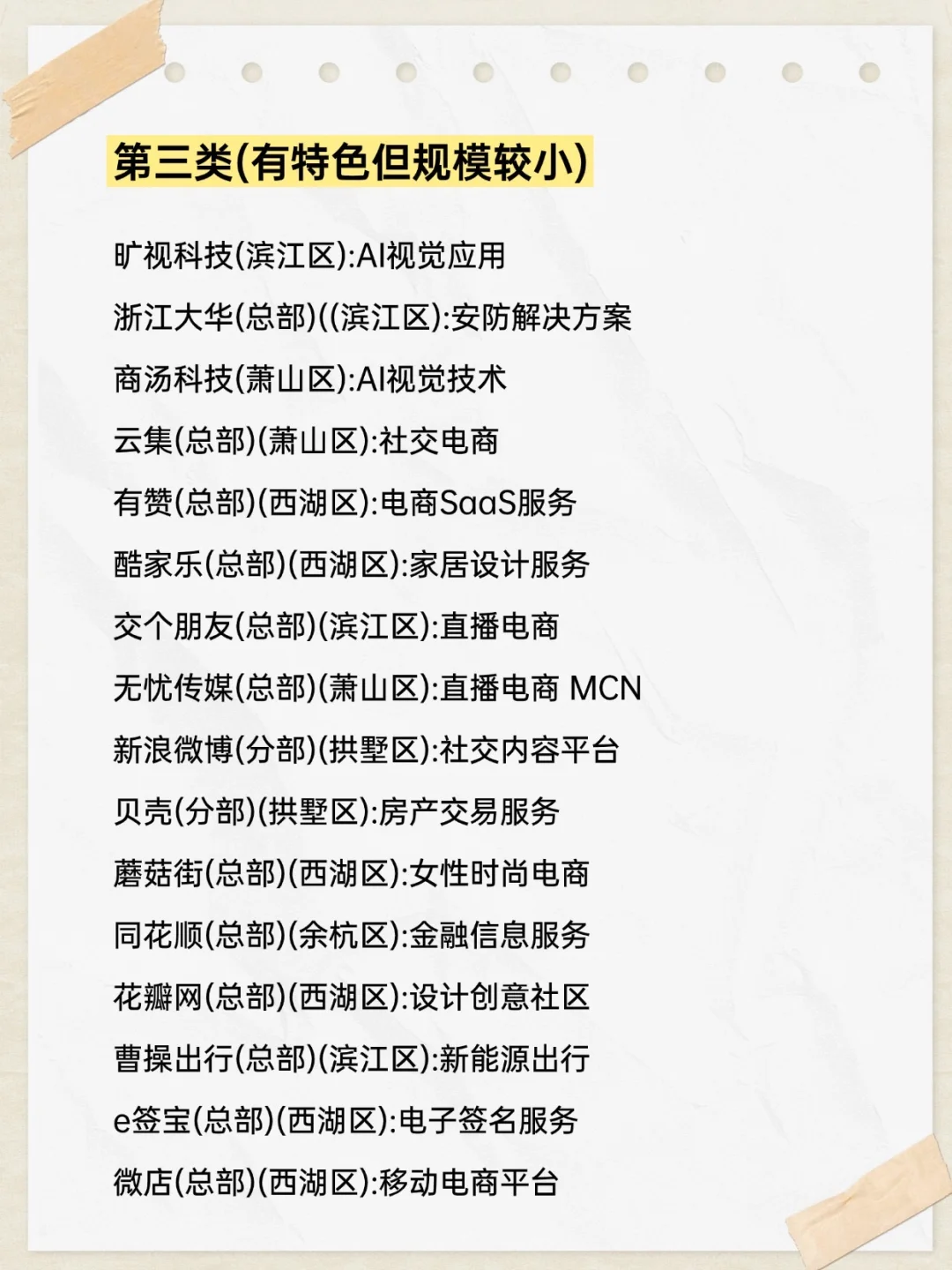 一文看懂杭州互联网大厂