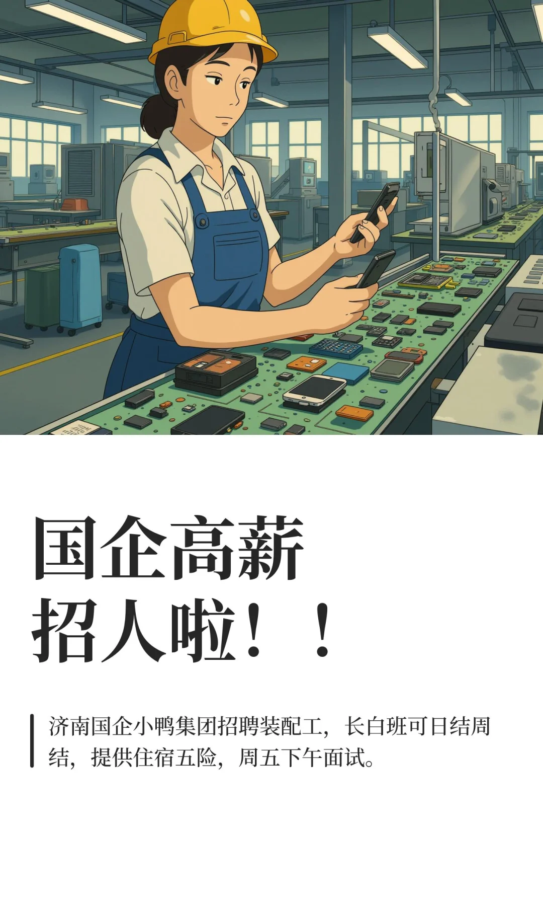 国企高薪招人啦！！