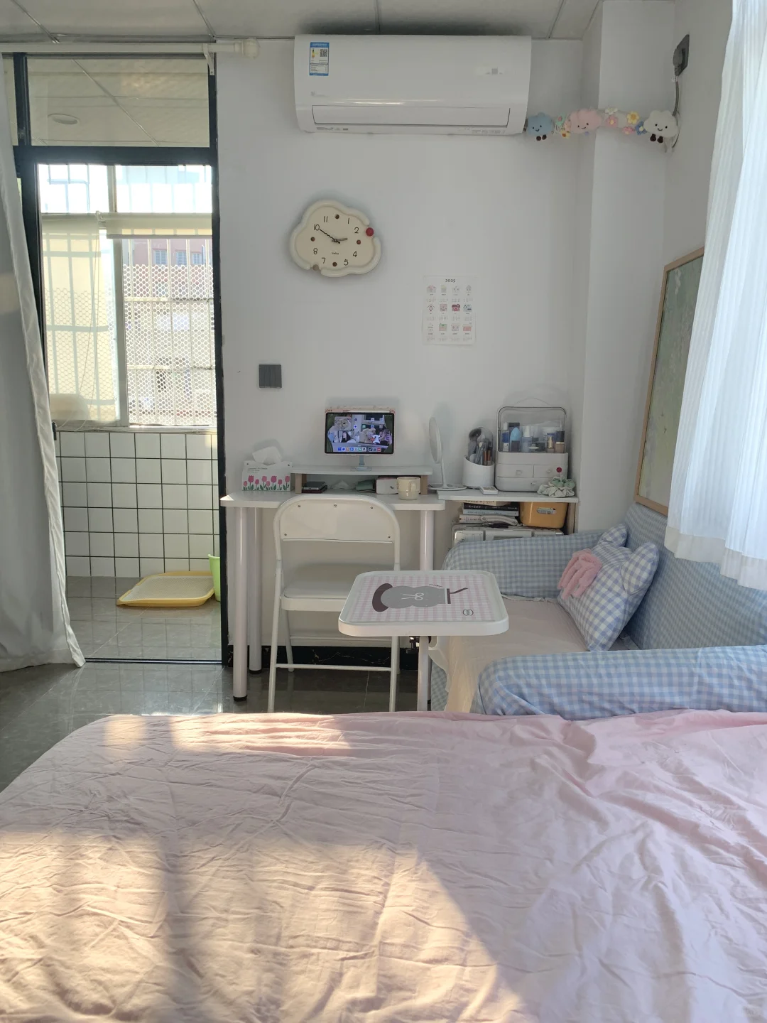 房租600 月薪4500 一个人住刚好！