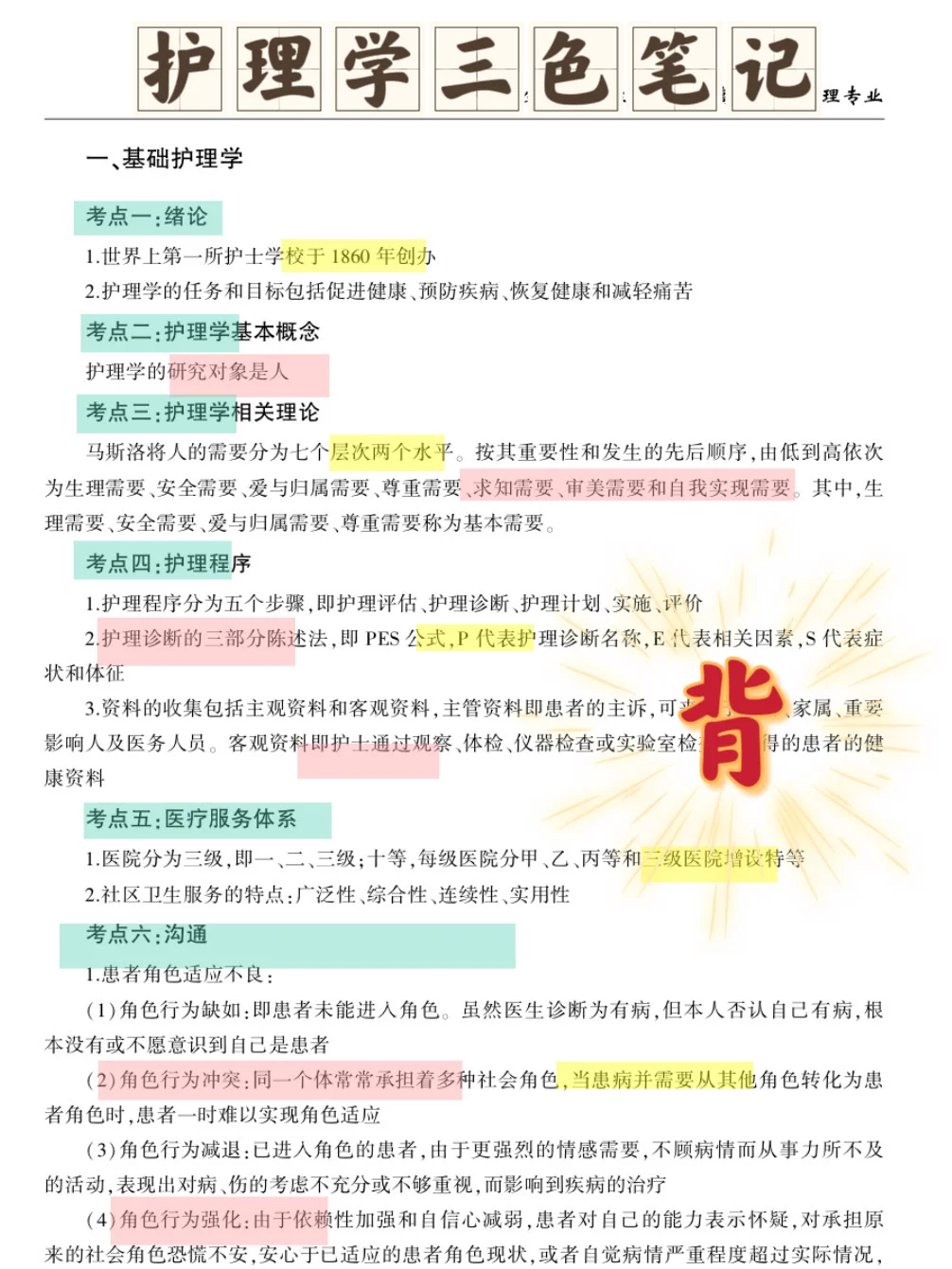 广东省妇幼保健院，无非就是这些题快背！