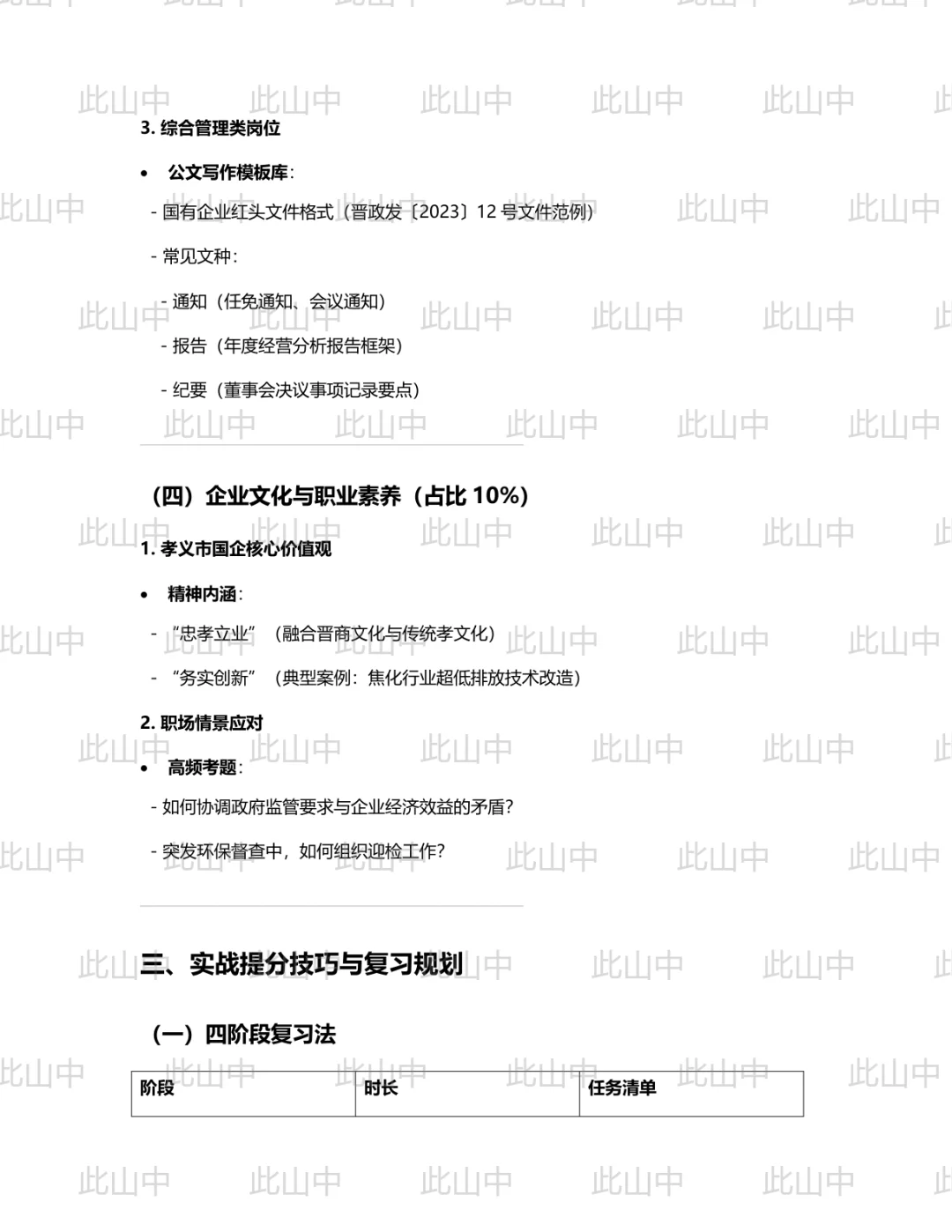 山西吕梁市孝义市属国有企业招聘
