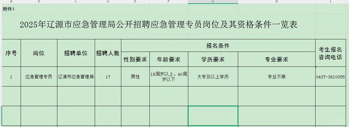 2025年辽源市应急管理局公开招聘17人！