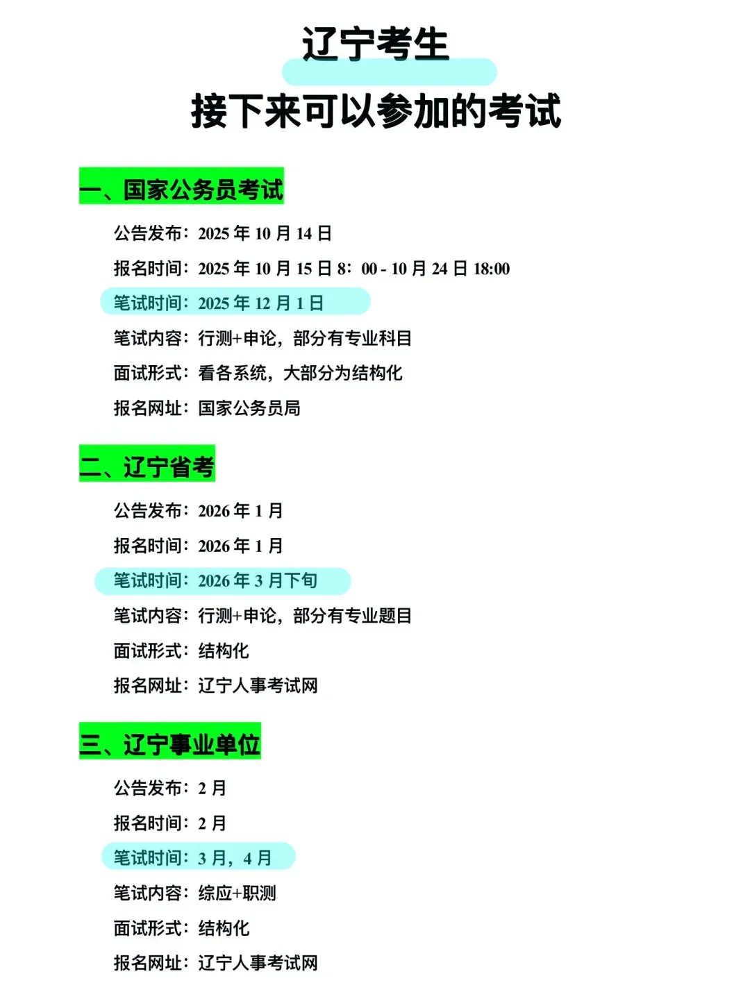 辽宁考生，25年还有很多进体制的机会！