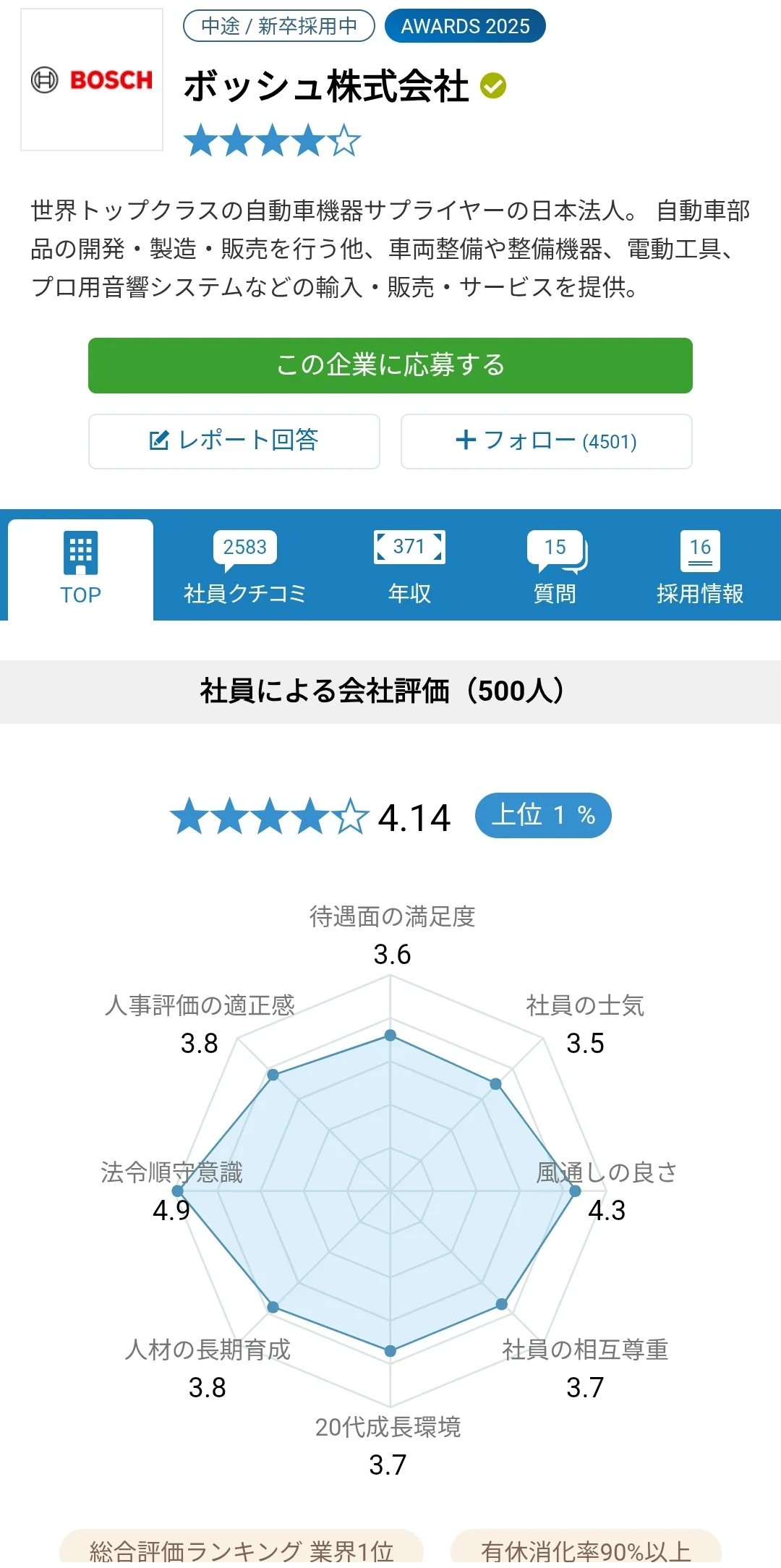 🇯🇵有想来博世工作的吗？（可中途内推