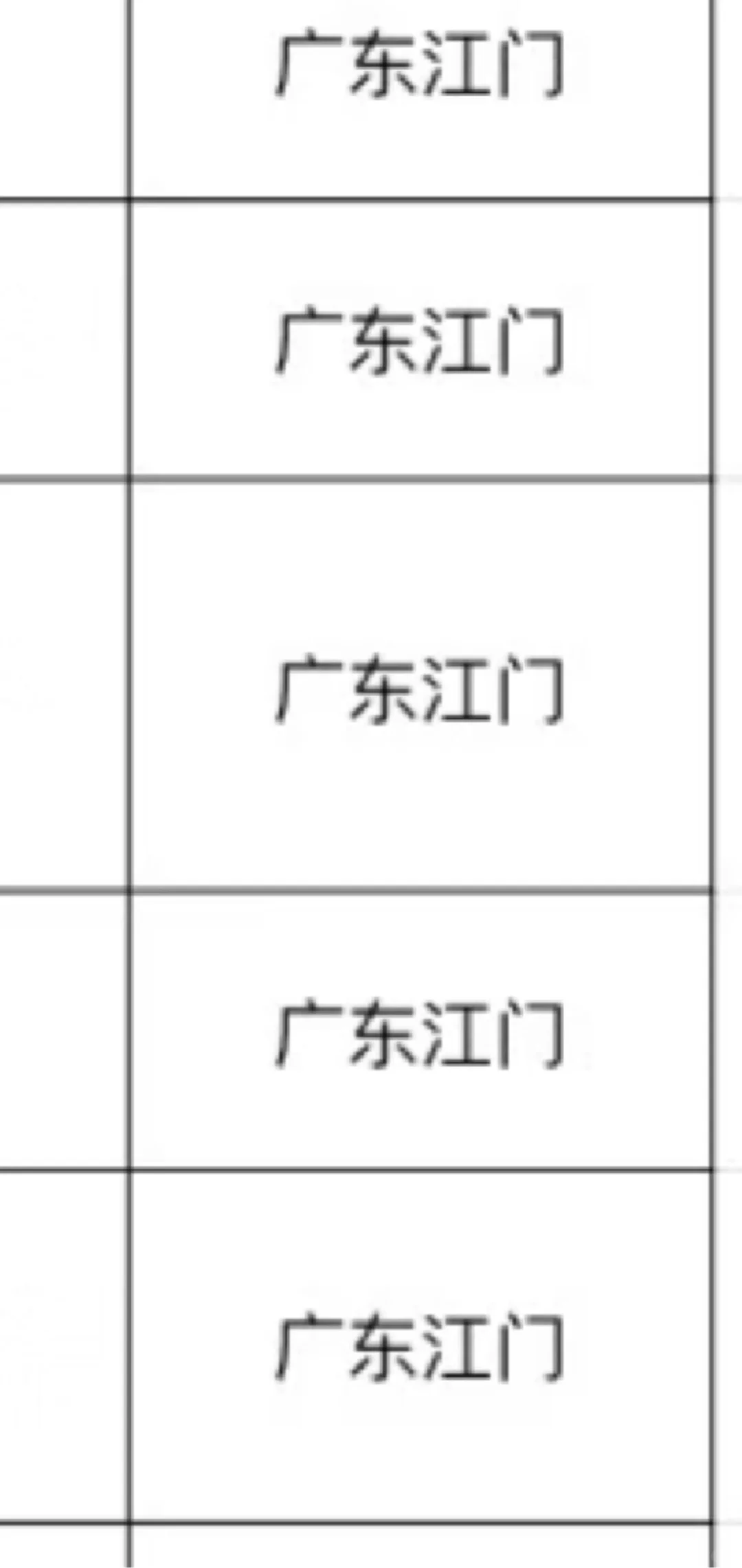 江门出了！广东江门！