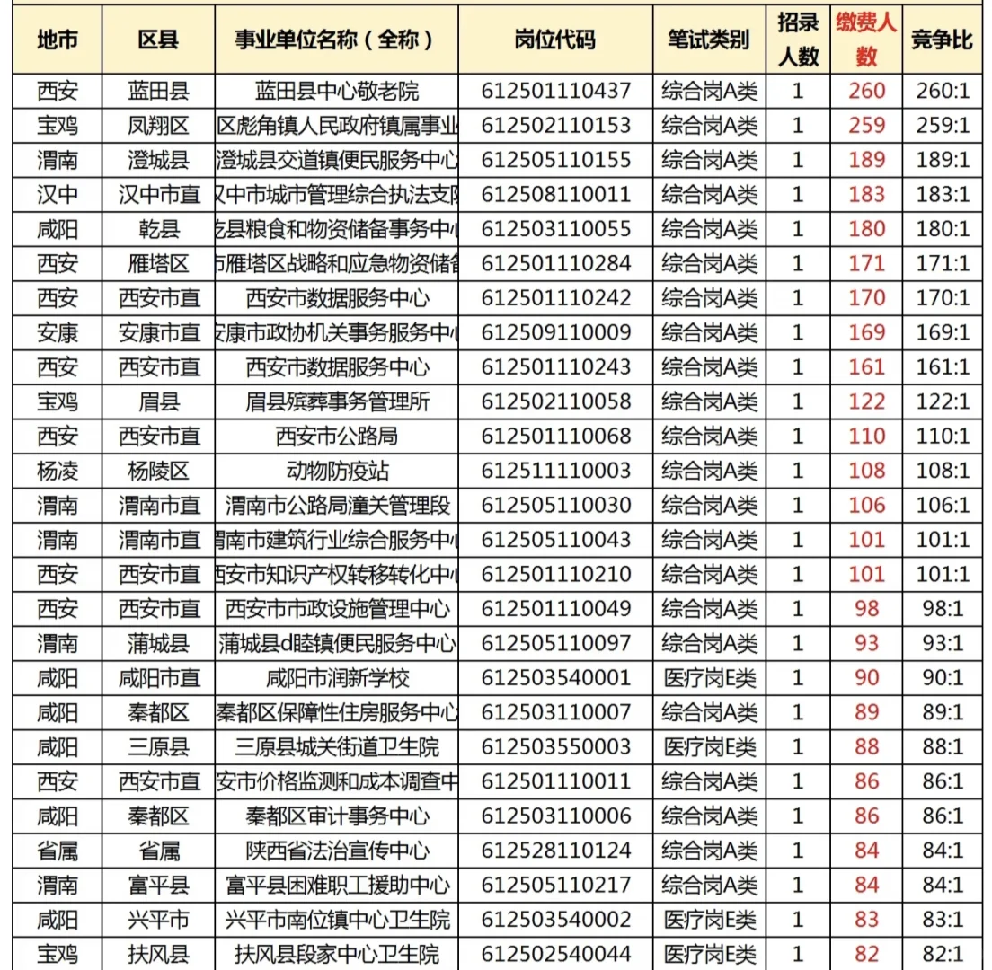 报名人数