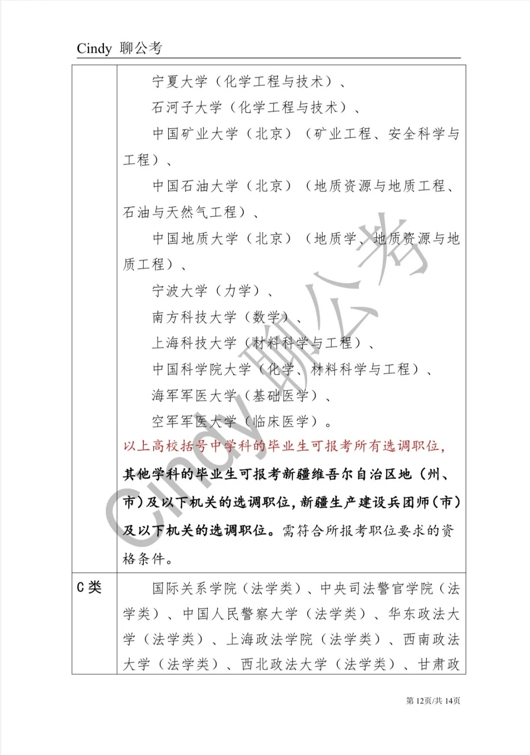 2026新疆定向选调公告：择业期应届生可报