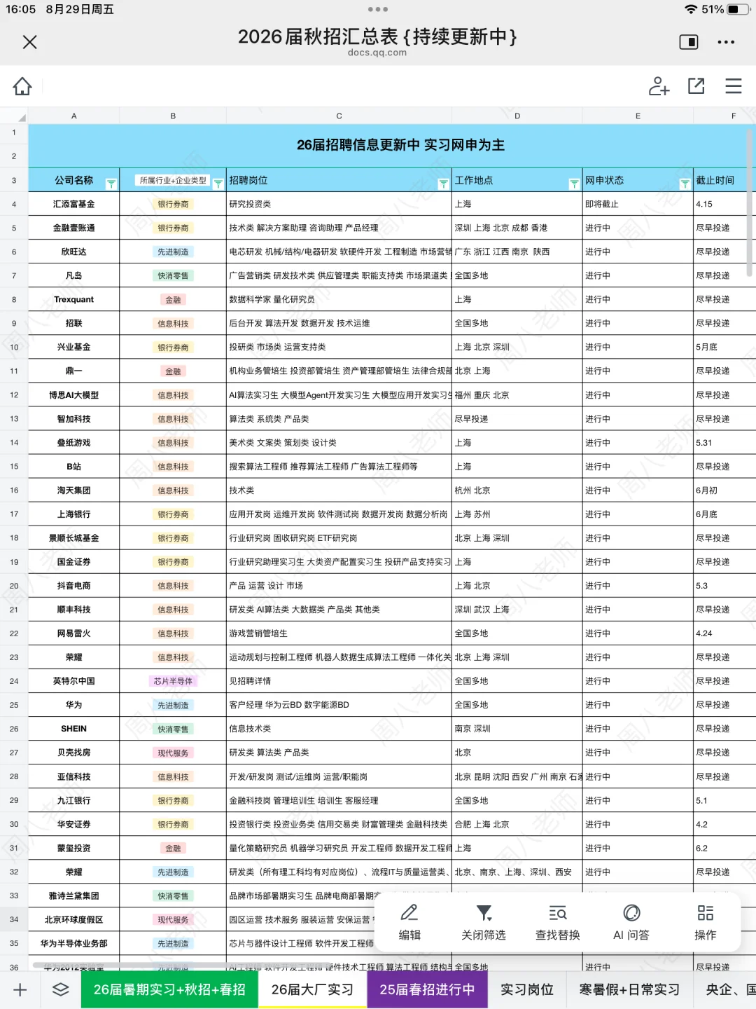 秋招我知道你急！但先别急😎