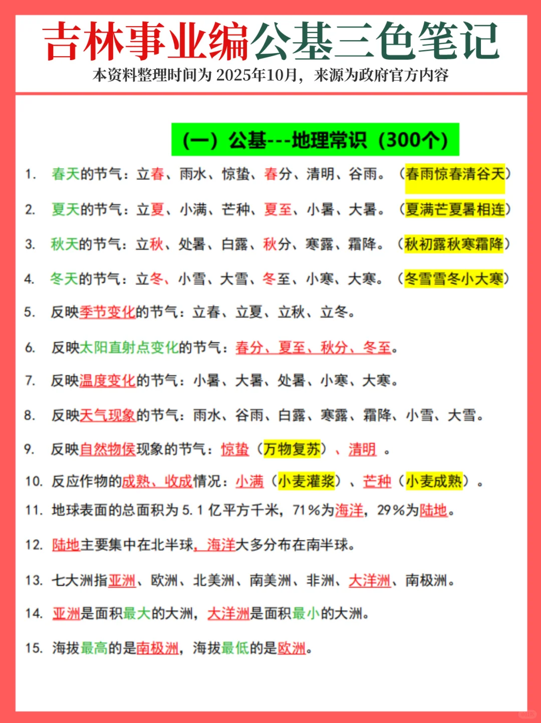 12.6吉林事业编，时政预侧已出！