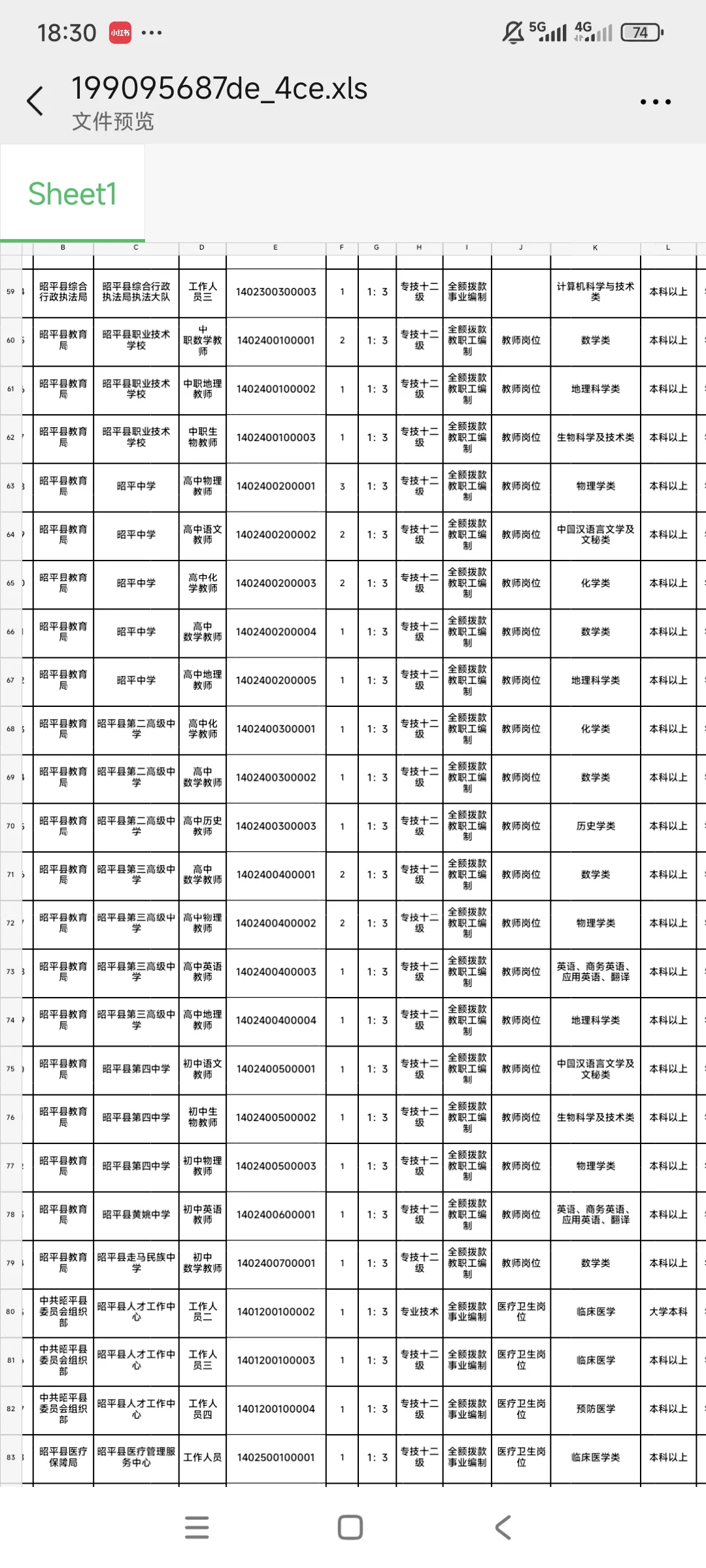 下半年教师招聘