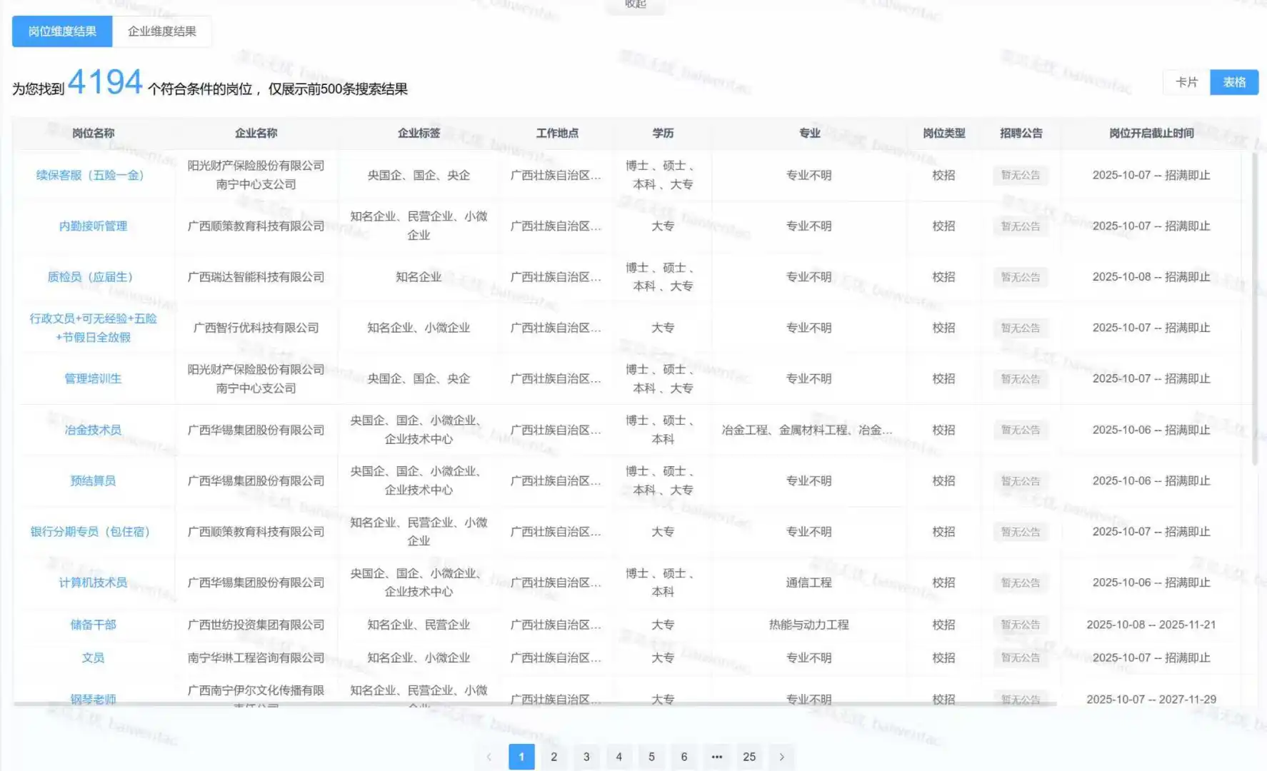 广西 最新铁饭碗央国企人才引进