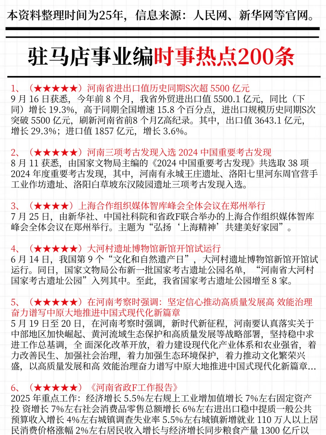 强调一下，12.6参加驻马店事业编的人