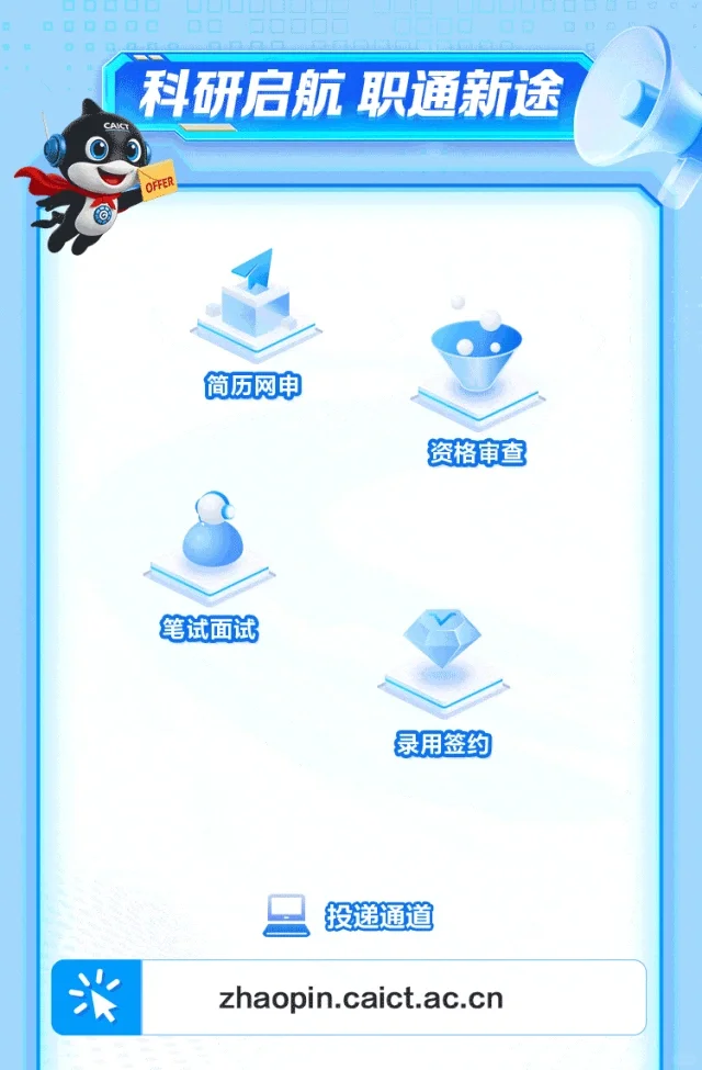 中国信息通信研究院2026年校园招聘启动啦！