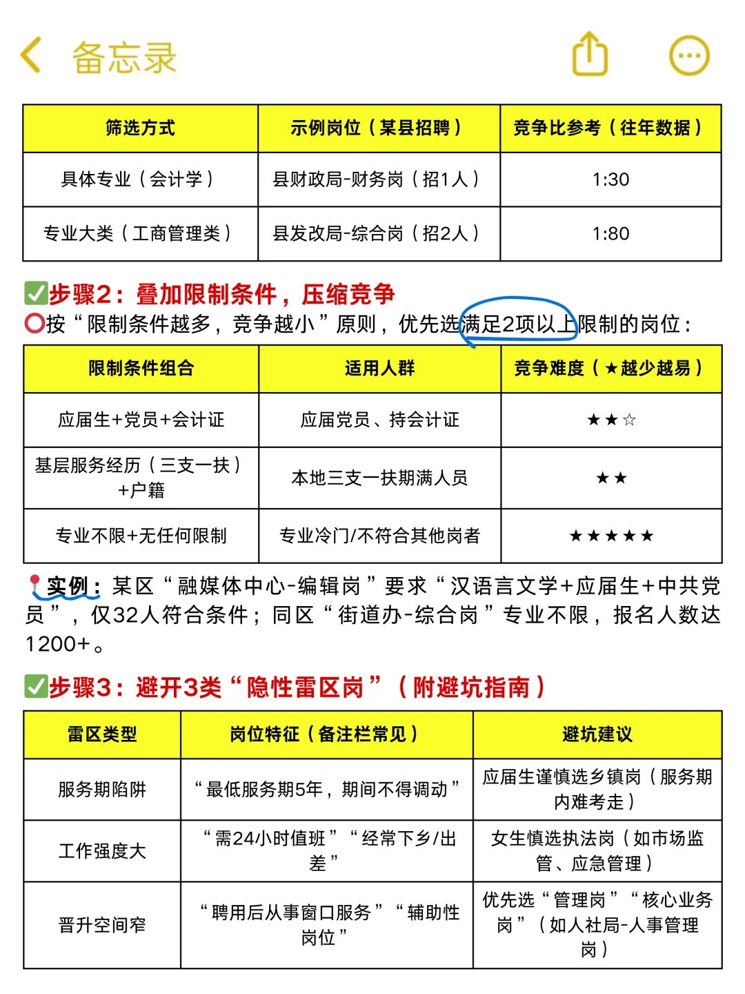暂停一下⚠️想考事业编不会选岗的看这里❗
