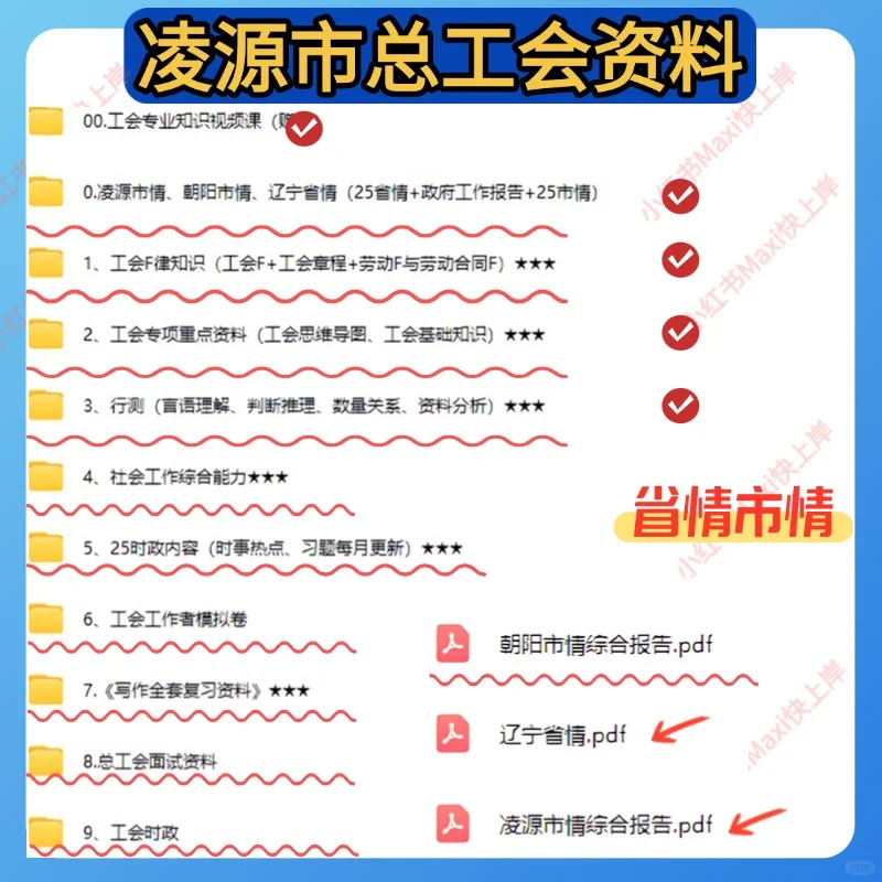 2025凌源市总工会社工招聘考试资料已整理！