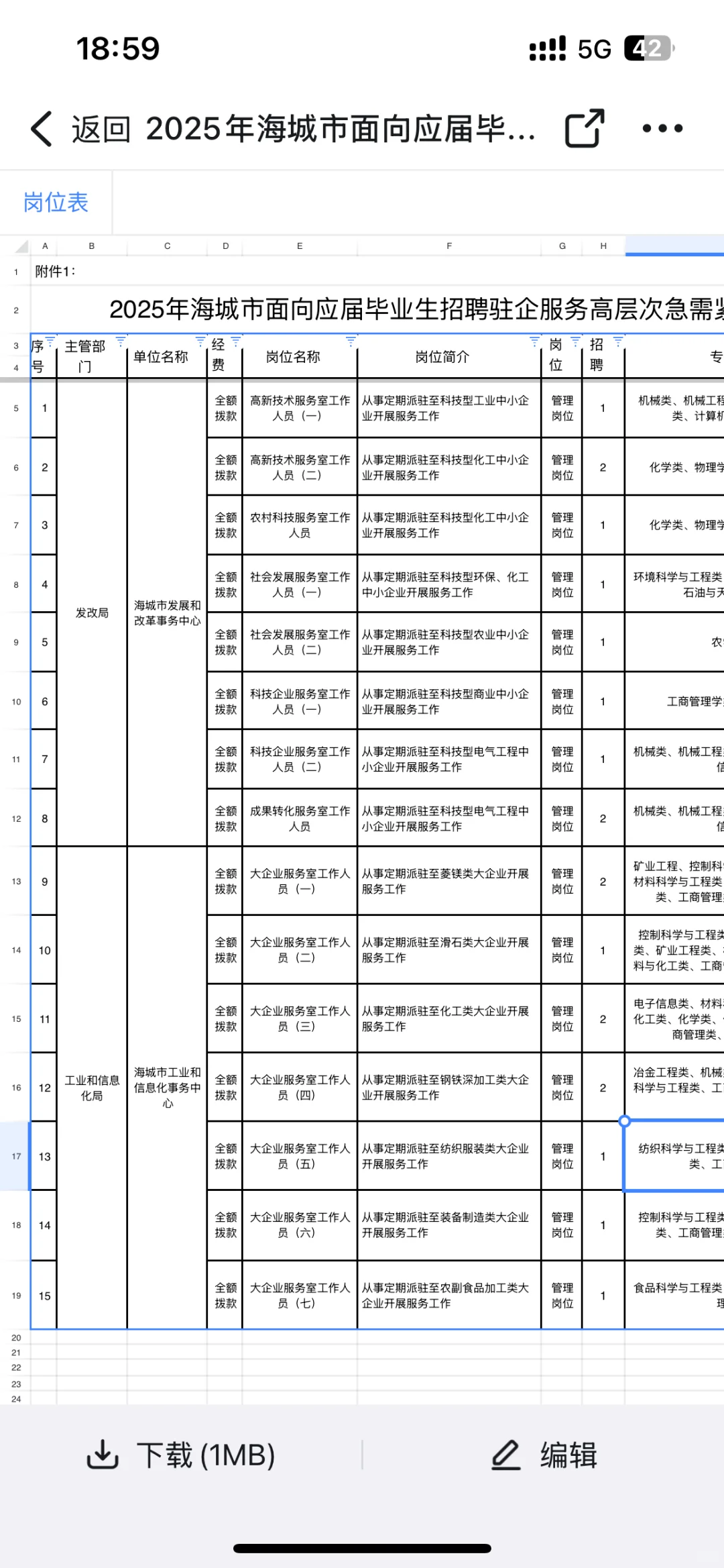 鞍山海城招聘事业编