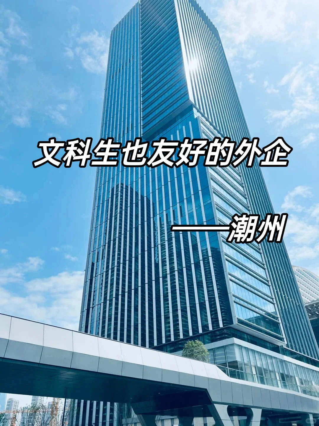 文科生也友好的外企——潮州