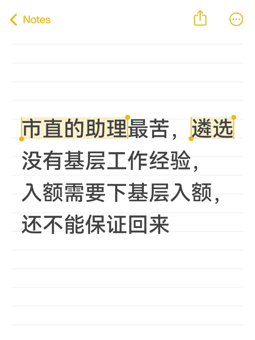 市直的助理该如何发展？