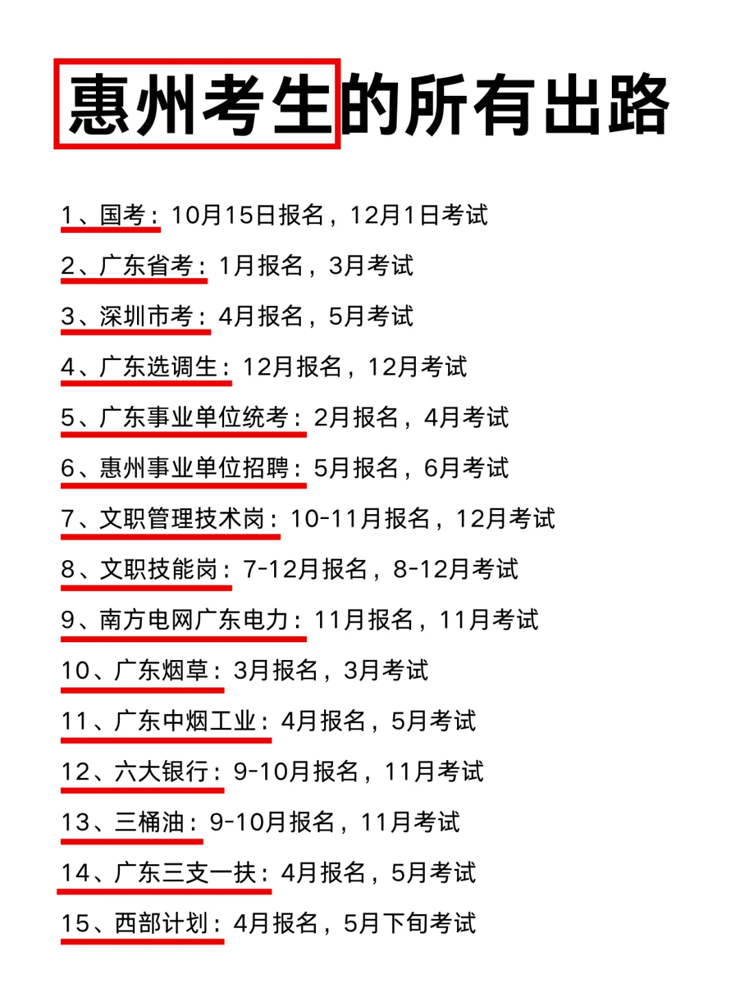 今年，惠州考公真的是在放洪水啊啊啊！！