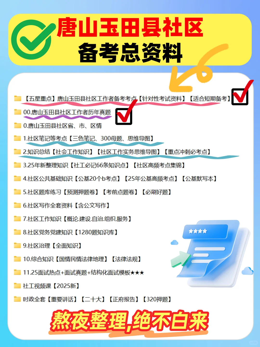 唐山田玉县社区工作者没有背的，直接背