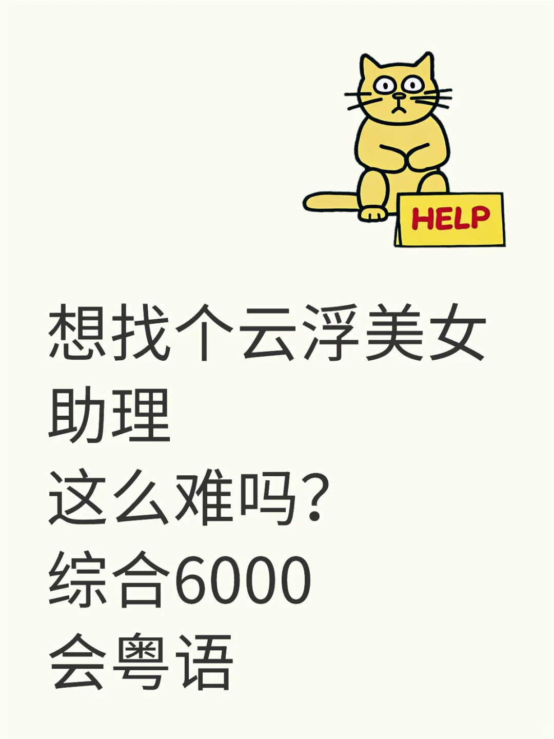 姐妹们听说了吗，云城新公司6000一个人