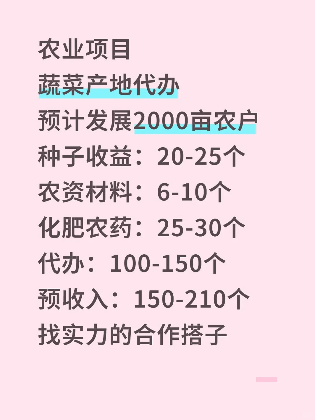 找创业伙伴儿