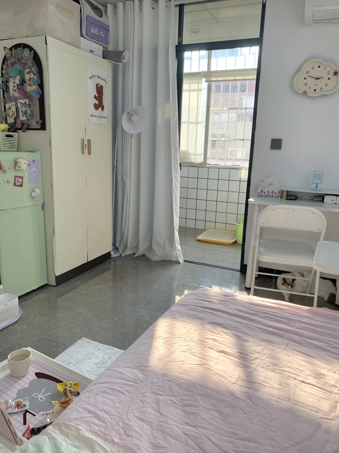 房租600 月薪4500 一个人住刚好！