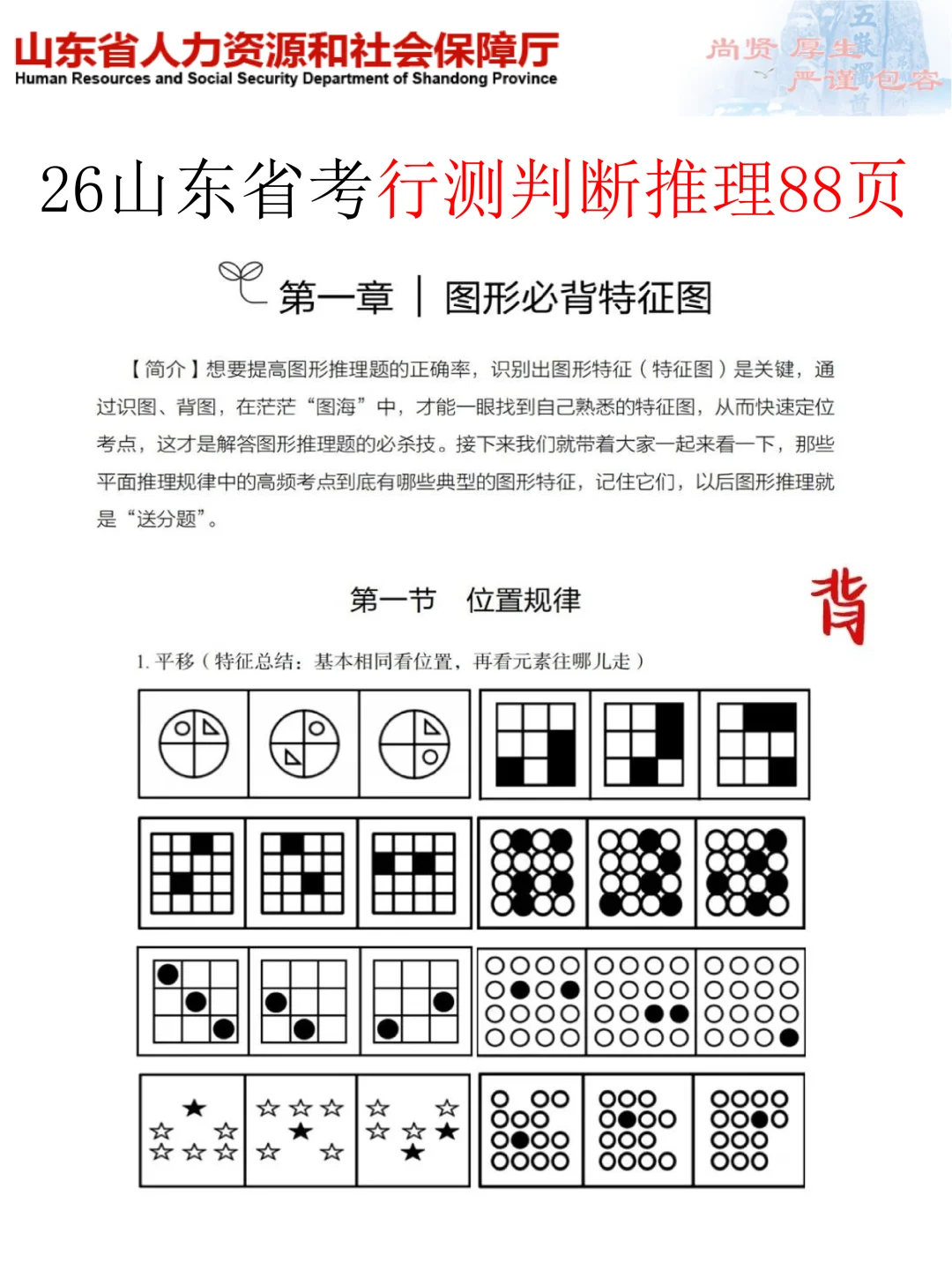 友情提醒：山东省考别裸考！背完保底85分