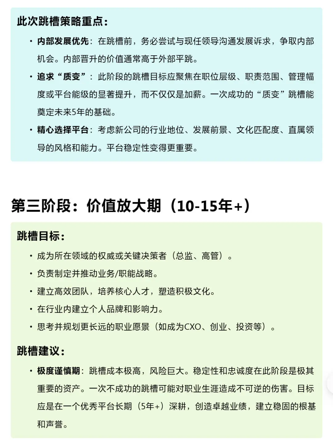 多久跳槽一次合适