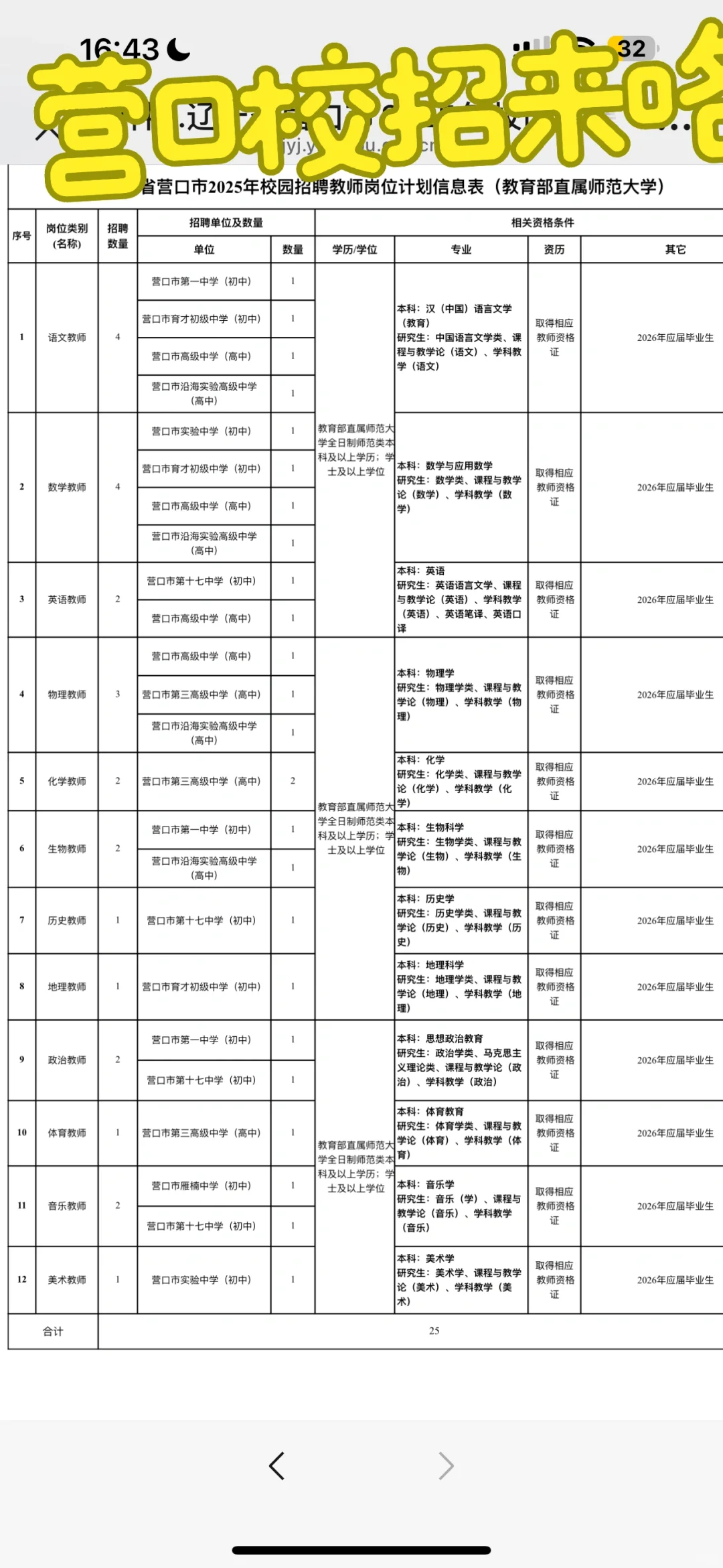 营口校招它来咯！