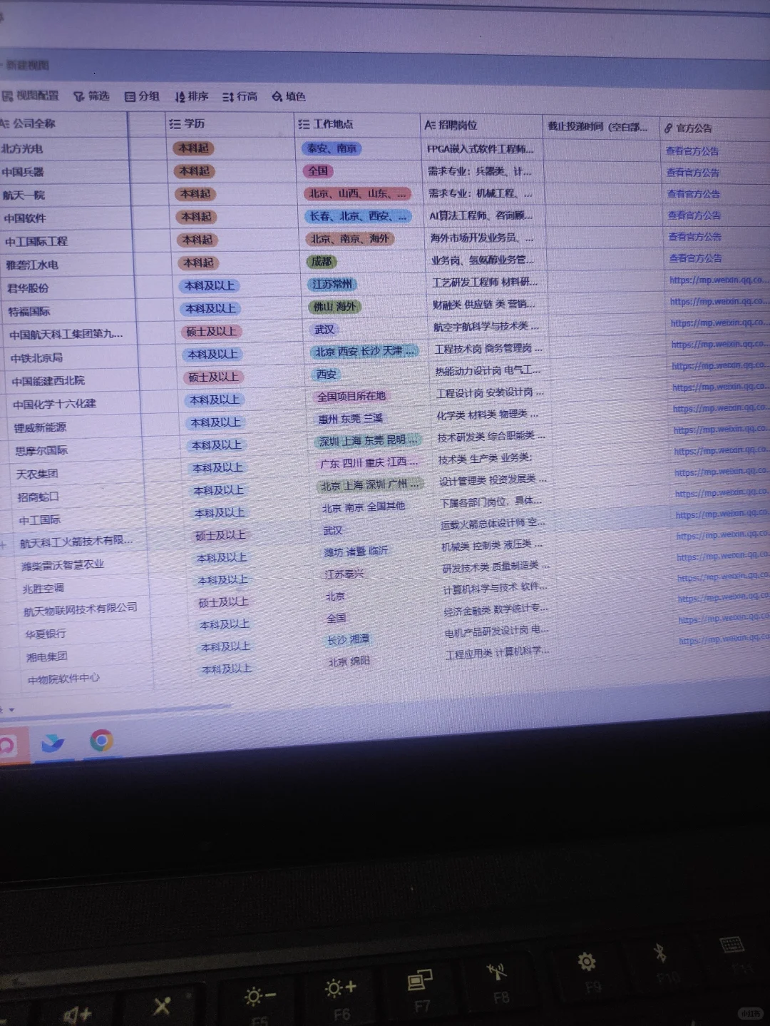 9月26届秋招最全汇总表（已更3100+）