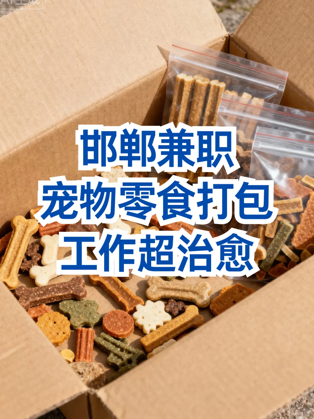 邯郸宠物零食打包兼职🐾工作超治愈
