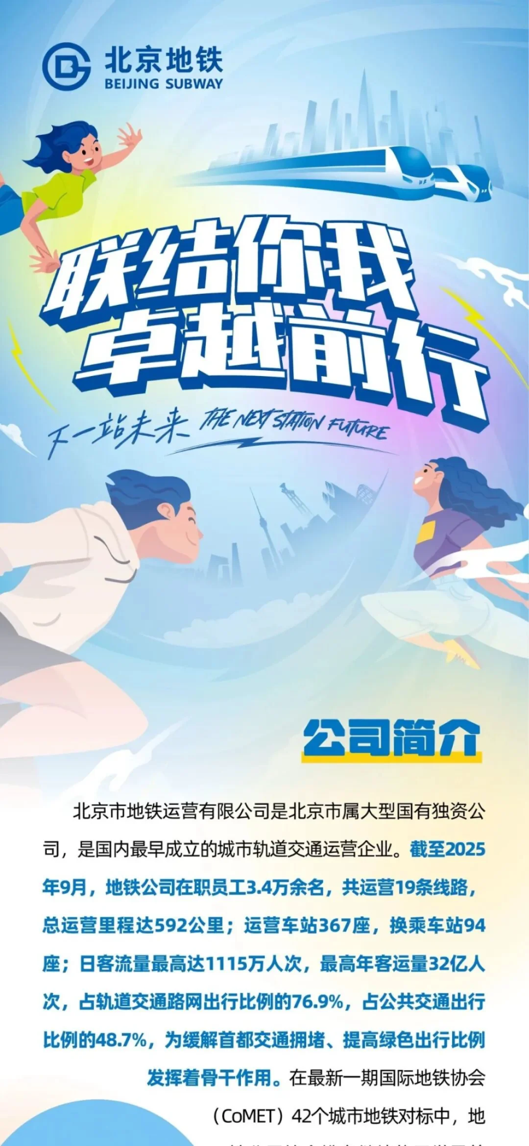 北京市地铁运营有限公司2026届校园招聘