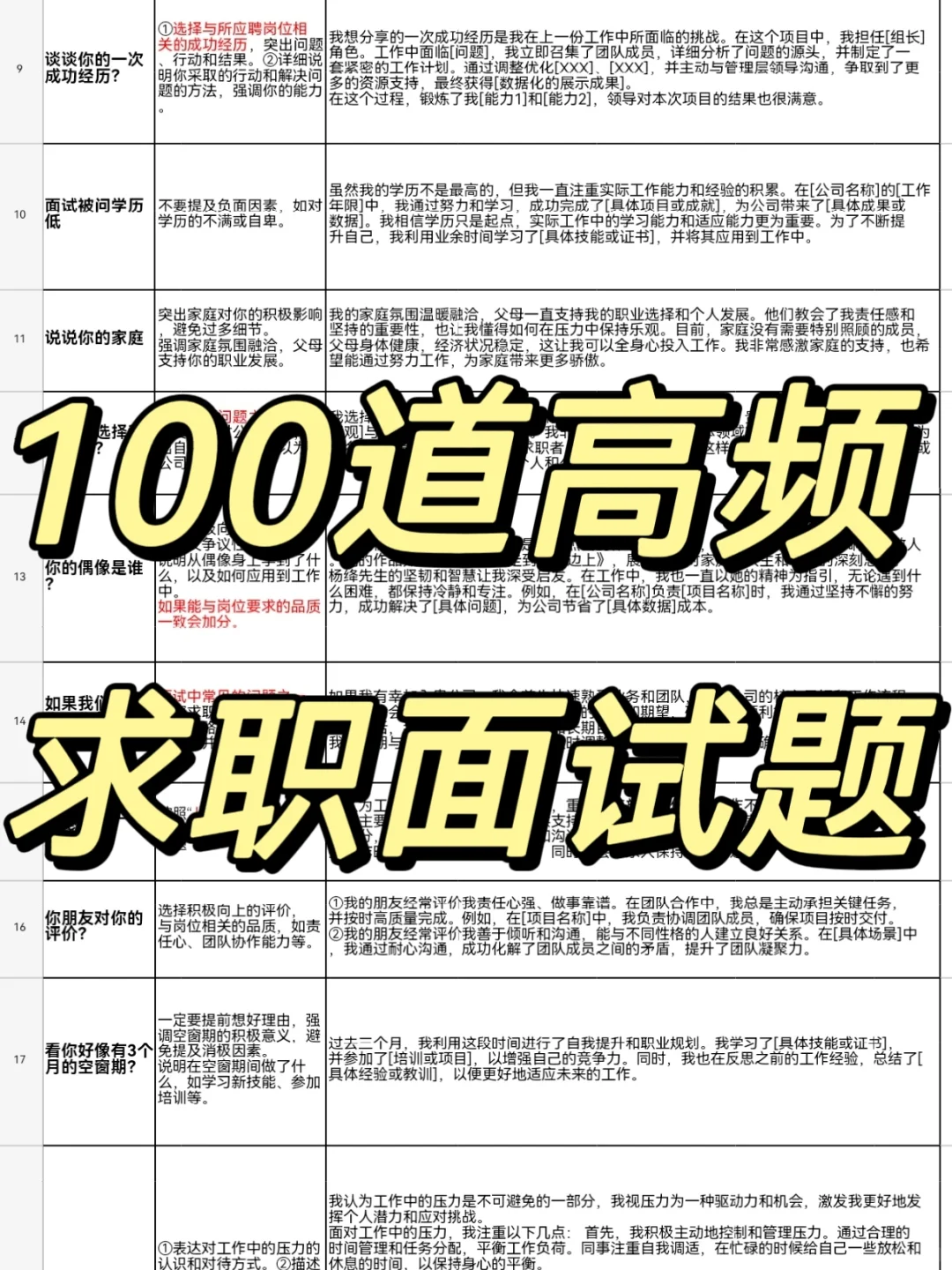 怕面试，就去给我“演”