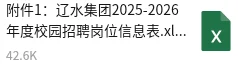 辽水集团2025-2026年度招聘工作正式启动
