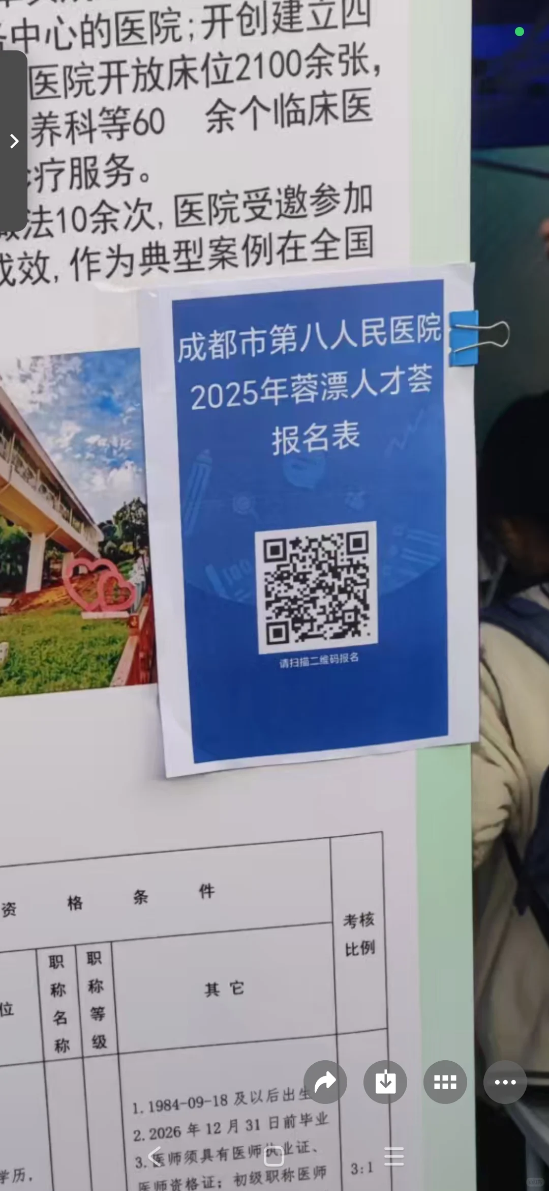 华西双选会21号下午场拍摄的部分招聘海报1