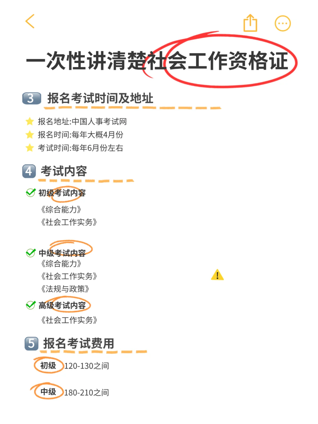 天！终于有人把26社工考试说清楚啦！