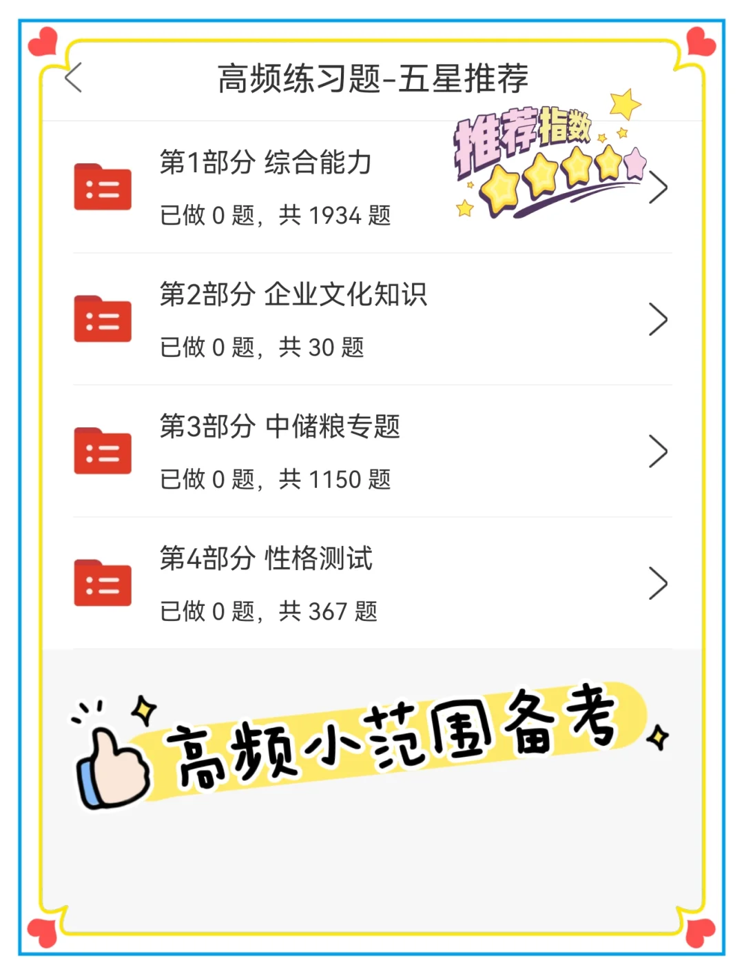 给大家普及下一次过中储粮秋招笔试的强度