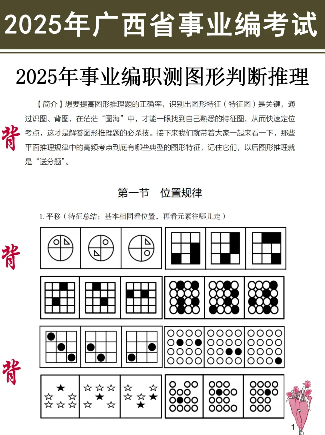 不算泄题吧！10.25广西事业编嗒案已出快背
