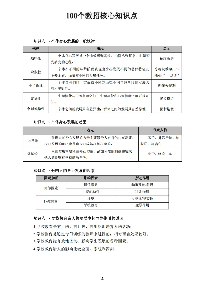 刚刚！11.8龙岗外国语学校教招预测卷已出！